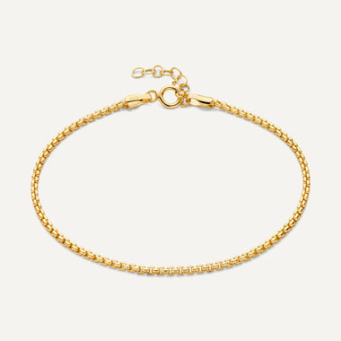 585er Gold Box Kettenarmband - 1