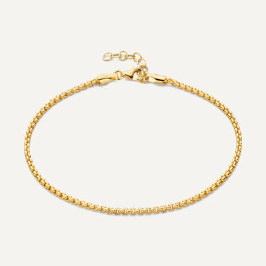 14 Karat Gold Box Schakel Set - 10