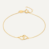 Linked Heart Bracelet