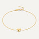 Puffy Heart Bracelet