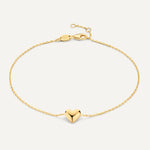 Puffy Heart Bracelet