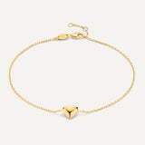 Puffy Heart Bracelet