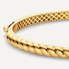 14 Karat Gold Twisted Bangle - 9