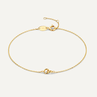 585er Gold Breite Linked Infinity Set - 9