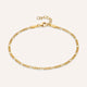 Bracelet Chaîne Fin Figaro