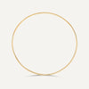 14 Karat Gold Slim Tube Stacker Bangle - 6