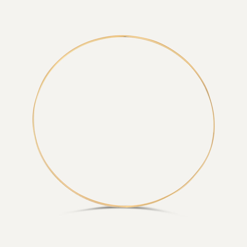 Slim Curved Stacker Bangle