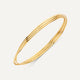 Triple Slim Curved Stacker Bangle