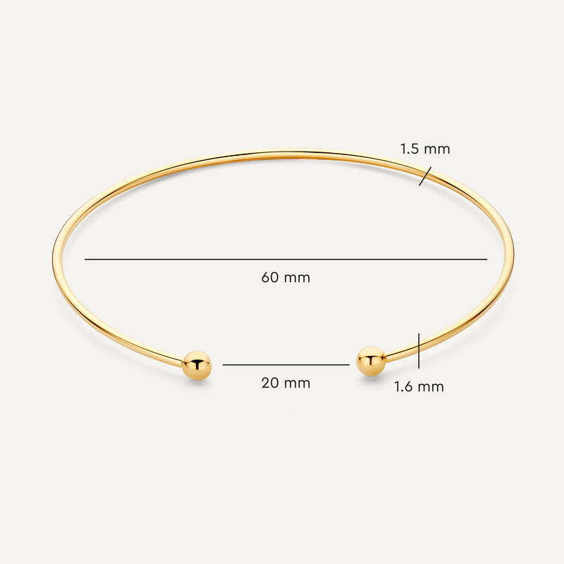 Sphere Cuff Bangle