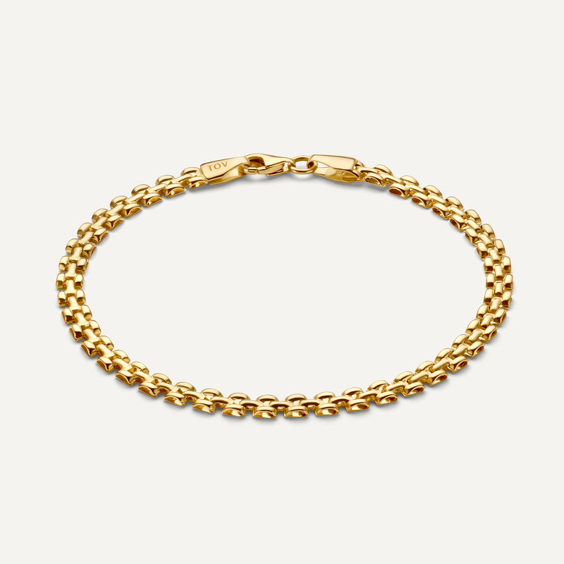 Timepiece Chain Bracelet