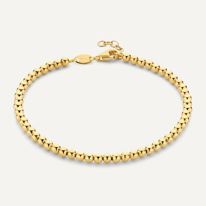 Brede Bolletjes Armband