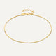 Pulseira de Elos Snake Fina