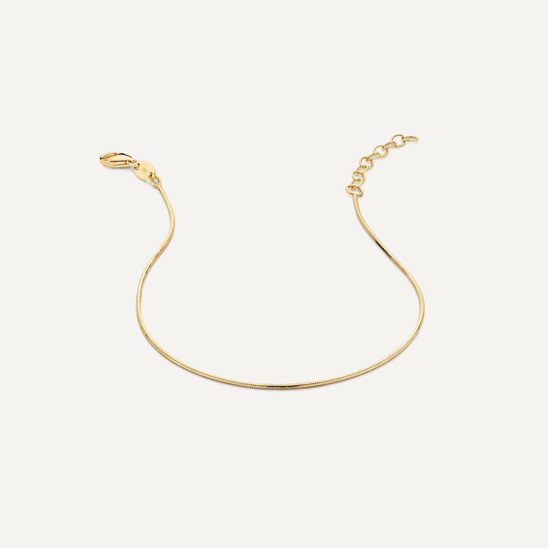 Pulseira de Elos Snake Fina
