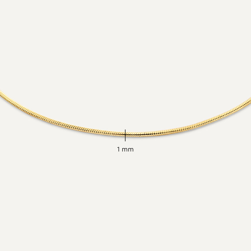Thin Snake Chain Set