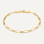 Paperclip Duo Chain Bracelet