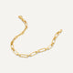 Pulsera de Eslabones Paperclip Duo