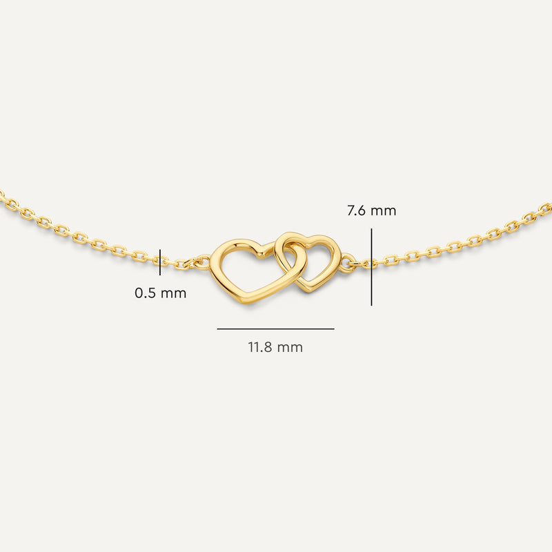 Infinity Heart Bracelet