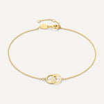 Bold Linked Infinity Bracelet