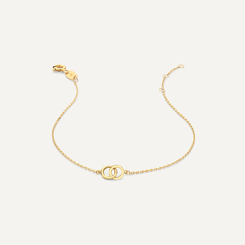 Pulsera de Eslabones Infinity Ancha