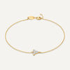14 Karat Gold Lotus Zirconia Set - 8