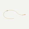 14 Karat Gold Cubic Zirconia Lotus Bracelet - 6