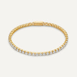 Cubic Zirconia Tennis Bracelet (16.5cm)