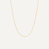 14 Karat Gold Essential Link Chain Necklace - 1