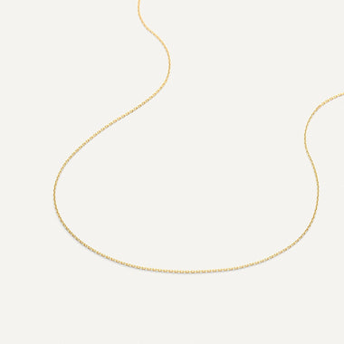 14 Karat Gold Essential Link Chain Necklace - 7
