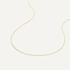 14 Karat Gold Stationed Spheres Essential Necklaces Set - 8