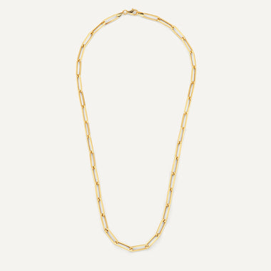 14 Karat Gold Paperclip Set - 9