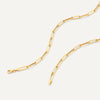 14 Karat Gold Paperclip Set - 8