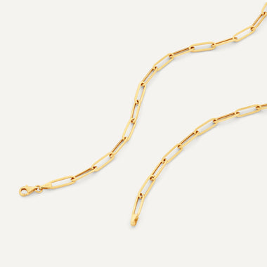 14 Karat Gold Paperclip Set - 8