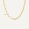 14 Karat Gold Paperclip Set - 6