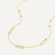 Stationed Paperclip Halskette