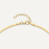 585er Gold Serpentine Gliederhalskette - 10