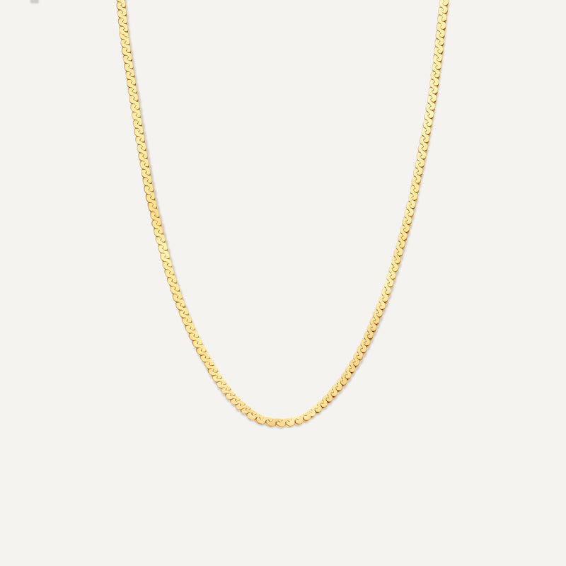 Serpentine Gliederhalskette