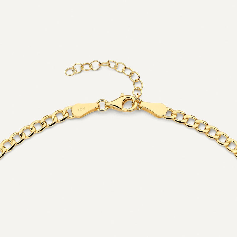 Collier Chaîne Curb