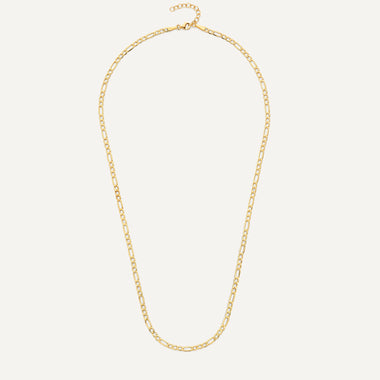 14 Karat Gold Figaro Set - 7
