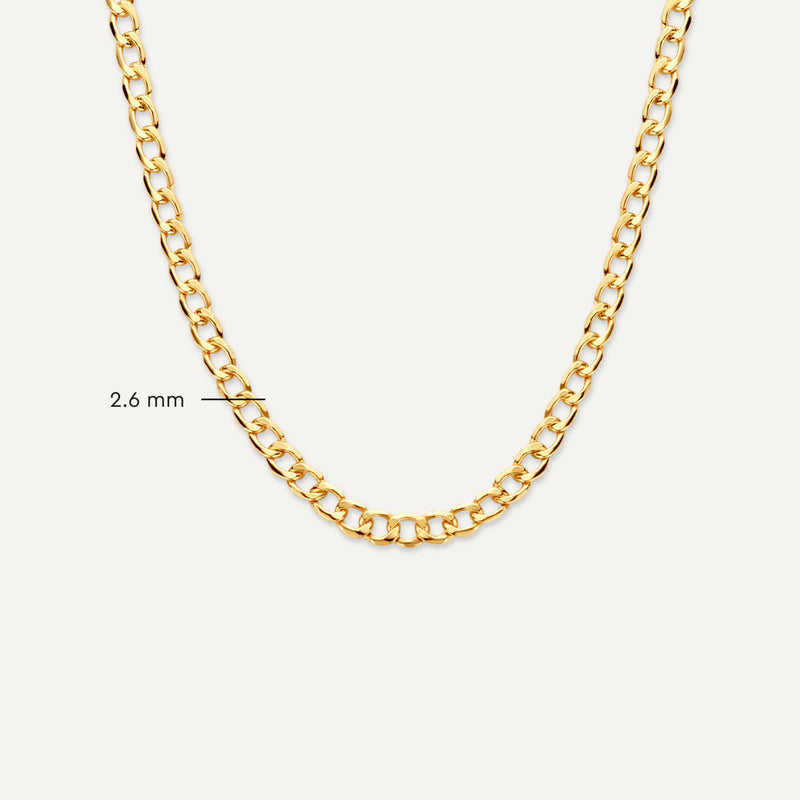 Collier Chaîne Curb