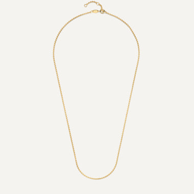 14 Karat Gold Beaded Necklace - 10