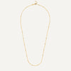14 Karat Gold Stationed Spheres Necklace - 10