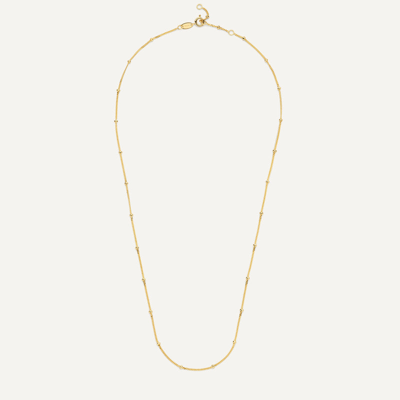 Stationed Spheres Necklace