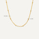 Stationed Spheres Necklace