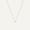14 Karaat Goud Bezel Set Zirkonia Bolletjes Set - 5