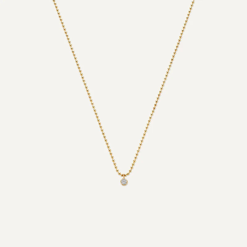 Bezel Set Zirkonia Bolletjes Set