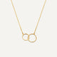 Linked Infinity Pendant Ketting