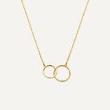 Linked Infinity Pendant Ketting