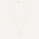 Round Cut Cubic Zirconia Pendant Necklace