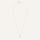 Collier Pendentif Rond Zircon Pavé