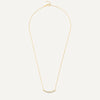 14 Karat Gold Cubic Zirconia Trail Necklace - 10